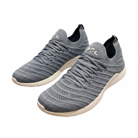 NIB APL Men’s Techloom Wave Sneakers in Forged Blue and Ivory - Picture 1 of 9